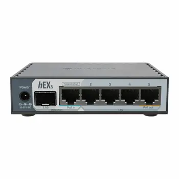 Router Mikrotik E60IUGS Black RJ45 Ethernet LAN PoE x 1 USB 3.2 USB x 1