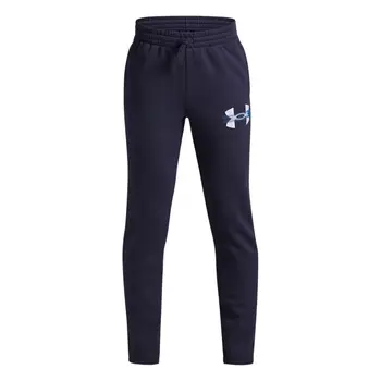 Children’s Sports Shorts Under Armour Rival Flc Cblck Grphc Jgr Black