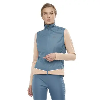 Running Vest Salomon Light Shell W Light Blue