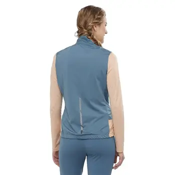 Running Vest Salomon Light Shell W Light Blue