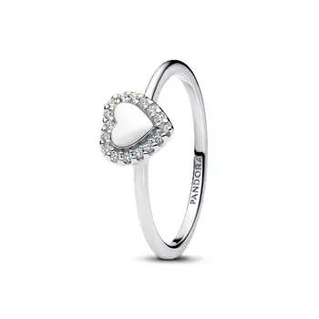 Ladies' Ring Pandora 193801C01-52 Silver