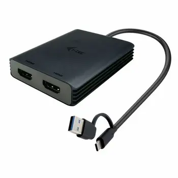 USB-C to HDMI Adapter i-Tec CADUAL4KHDMI