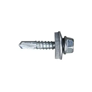 Box of screws CELO 7301 Galvanised Ø 6,3 x 63 mm With washer Hexagonal Spindle (250 Units)