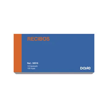 Receipt Book DOHE 50016 1/3 10 Pieces 100 Sheets