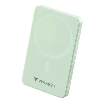 Power Bank Verbatim Green 5000 mAh (10 Units)