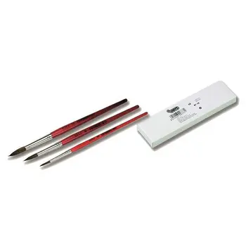 Paintbrushes Jovi PONEY Nº 6 Brown 18,6 cm Ø 6,5 mm 12 Pieces (25 Units)