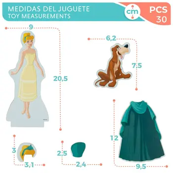 Wooden Game Disney Cinderella