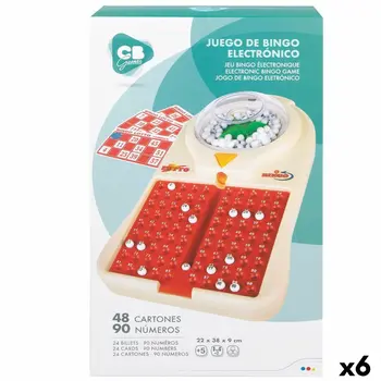 Automatic Bingo CB Games   Cardboard Plastic (6 Units)
