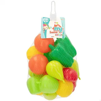 Toy Food Set Colorbaby 21 Pieces (10 Units)