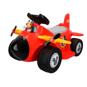 Children's Electric Car Mickey Mouse Battery Little Plane 6 V