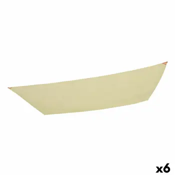 Shade Sail Aktive Cream 200 x 0,5 x 300 cm Rectangular (6 Units)