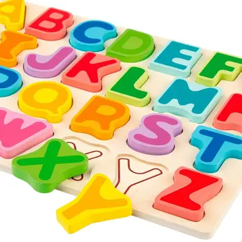 Child's Wooden Puzzle Woomax + 2 Years 27 Pieces (12 Units)