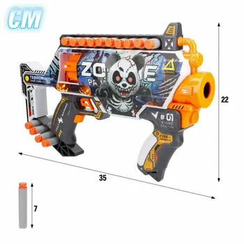 Dart Gun Colorbaby 35 x 22 x 6 cm 4 Units