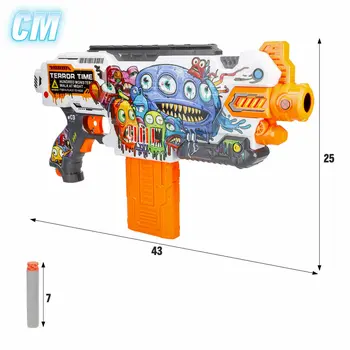 Dart Gun Colorbaby 43 x 25 x 6,5 cm 4 Units