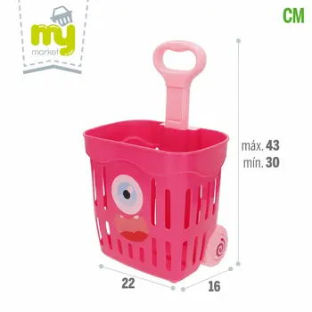Toy Food Set 22 x 43 x 16 cm 51 Pieces 6 Units