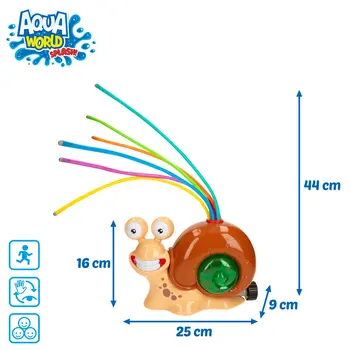 Water Sprinkler and Sprayer Toy Colorbaby Plastic 25 x 16 x 9 cm