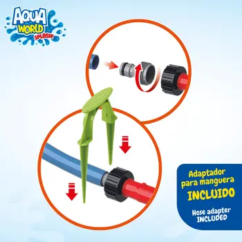 Water Sprinkler and Sprayer Toy Colorbaby Plastic 25 x 16 x 9 cm