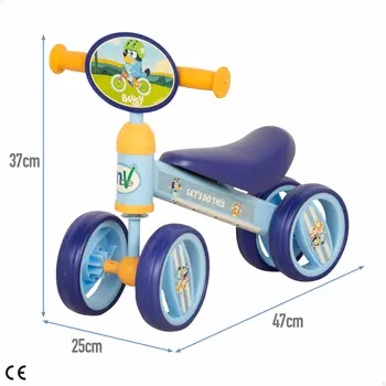 Tricycle Bluey Blue 47 x 37 x 25 cm (2 Units)