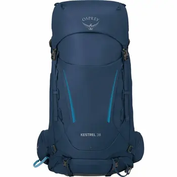 Hiking Backpack Osprey Kestrel Blue Navy Blue 38 L