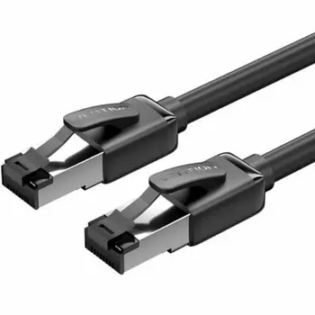 S/FTP Category 8 Rigid Network Cable Vention IKPBG Cat.8 Black 1,5 m