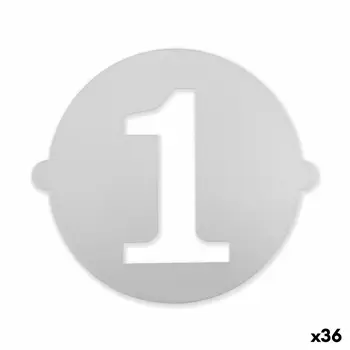 Cake stencil Algon Number 1 36 Units