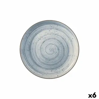 Serving Platter La Mediterránea Swirl Circular ø 32,1 cm (6 Units)