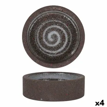 Snack Bowl Krakatoa Ø 10 cm (4 Units)