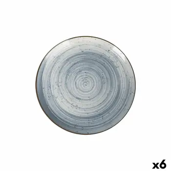 Flat Plate La Mediterránea Swirl Ø 26 cm (6 Units)