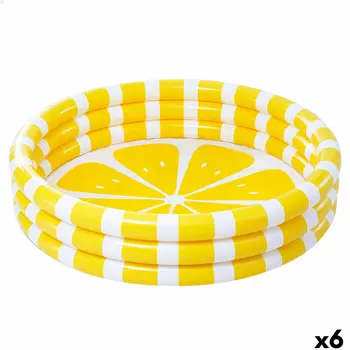 Inflatable Paddling Pool for Children Intex Lemon 147 x 33 x 147 cm Yellow (6 Units)