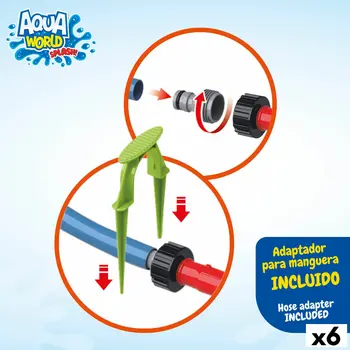 Water Sprinkler and Sprayer Toy Colorbaby Plastic 25 x 16 x 9 cm