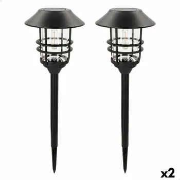 Solar lamp Aktive 17 x 58 x 17 cm (2 Units)