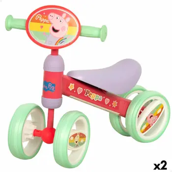 Tricycle Peppa Pig Multicolour 47 x 37 x 25 cm (2 Units)