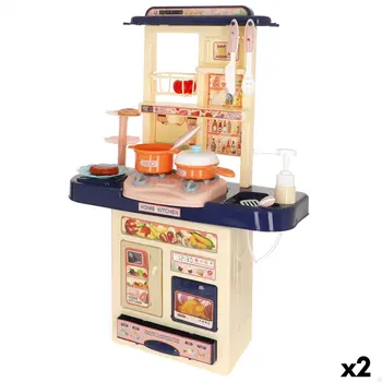 Toy kitchen Colorbaby 46 X 64 X 19 CM 11 Pieces (2 Units)