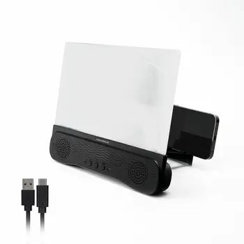 Rechargeable Screen Magnifier with Speaker for Mobile Phones Screenier InnovaGoods