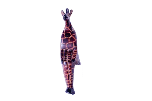 Wooden Sitting Giraffe
