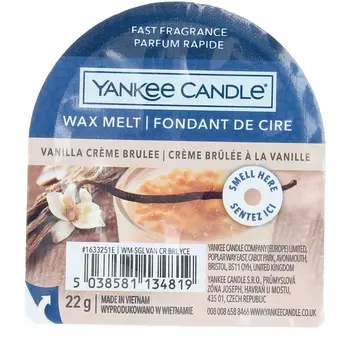 CANDLE ORIGINAL WAX MELT candle #Vanilla Crème 22 gr
