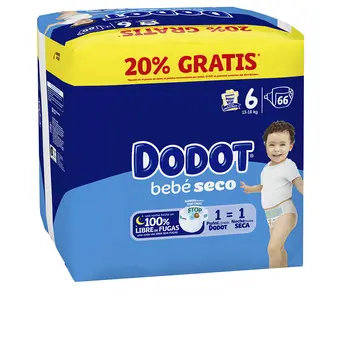 DODOT STAGES size 6 diapers 13-18 kg 66 units