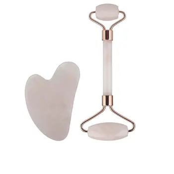 GUA SHA AND JADE ROLLER CASE 2 pcs