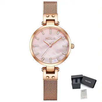 MEGIR Watches for Women Top Brand Fashion Ladies Wristwatch Waterproof Female Quartz Luxury Watch Montre Femme