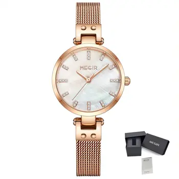 MEGIR Watches for Women Top Brand Fashion Ladies Wristwatch Waterproof Female Quartz Luxury Watch Montre Femme