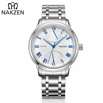 NAKZEN Brand Luxury Chronograph Mens Watch Casual Fashion Men Quartz Watches Male Business Simple Wristwatch Relogio Masculino