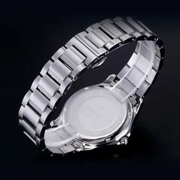 NAKZEN Men Business Quartz Watch Man Luxury Brand Stainless Steel Wrist Watch Male Fashion Simple Clock Relogio Masculino