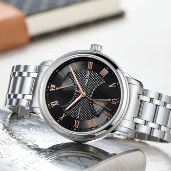 NAKZEN Brand Luxury Chronograph Mens Watch Casual Fashion Men Quartz Watches Male Business Simple Wristwatch Relogio Masculino