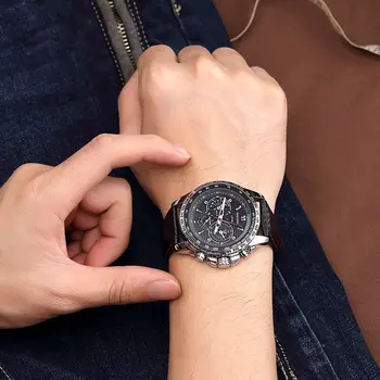 NAKZEN Brand Luxury Men Quartz Watches Man Sport Casual Wrist Watch Luminous Waterproof Watch Male Clock Relogio Masculino