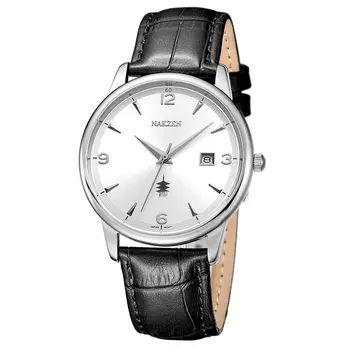 NAKZEN New Fashion Mens Watches Stainless Steel Top Brand Date Clock Waterproof Luxury Sports Quartz Watch Men Relogio Masculino