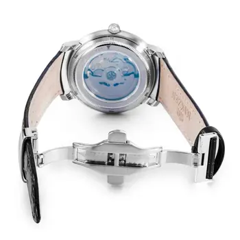 NAKZEN Men Automatic Japan NH37 Movement Mechanical Watch Men Sapphire Military Leather Sports Watches Male Clock Reloj Hombre