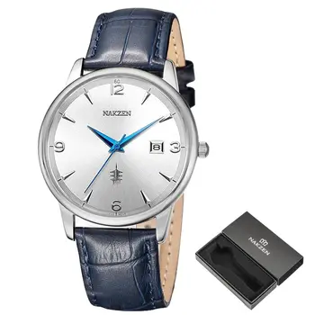 Men Watches Ontwerp Luxe Mannen Quartz Horloge Rvs Gmt Horloge Top Merk Echt leer Waterproof Dress Watch Horloges Reloj Homber