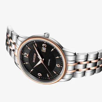 NAKZEN Men Watches Top Brand Luxury Clock Male Stainless Steel Casual Quartz Watch Mens Sports Wristwatch relogio masculino