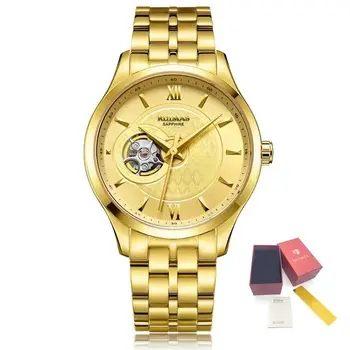 RUIMAS Business Men Watch Luxury Fashion Automatic Mechanical Watches for Men Waterproof Male Wristwatch Relogio Masculino 6754