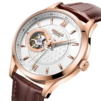 RUIMAS Business Men Watch Luxury Fashion Automatic Mechanical Watches for Men Waterproof Male Wristwatch Relogio Masculino 6754